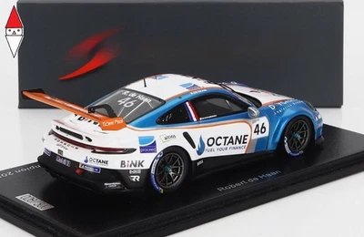 1/43 SPARK PORSCHE 911 992 GT3 CUP N46 PORSCHE CARRERA CUP BENELUX CHAMPION 2023 - Immagine 1 di 2