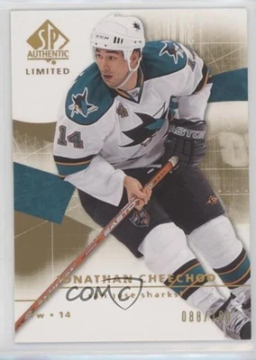 2008-09 SP Authentic Limited/100 Jonathan Cheechoo #56 Foto 1 de 2