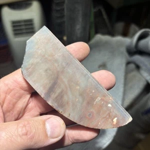 Pokadot Agate Flint Knapping Knife Blade Preform Blank GB heat Treated Tested - Imagen 1 de 4