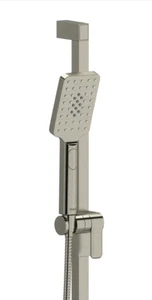 Riobel Handshower Set w/ 36” Slide Bar & 3-Function 2.0 GPM Hand Shower-B Nickel - Picture 1 of 5