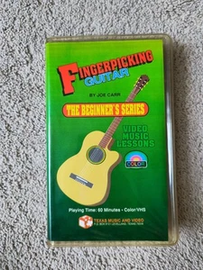 Flat Picking Guitar: The Beginner's Series by Joe Carr (VHS) Video Music Learn  - Picture 1 of 4