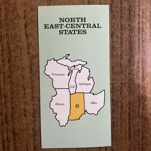 Vintage - 1962 - McGraw-Hill - State Cards  - Indiana - Picture 1 of 2