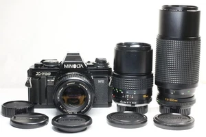 Minolta X-700 MPS + Rokkor-PG 50mm F/1.4 + PF 135mm F/2.8 + 75-200mm F/4.5 Lens - Picture 1 of 24