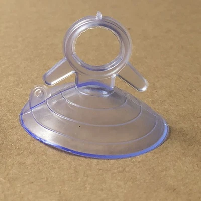  Ventose in PVC trasparente da 100 pezzi Ventose in plastica per finestrino - Immagine 1 di 4