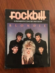 Programa de conciertos / póster de BLONDIE - Imagen 1 de 1