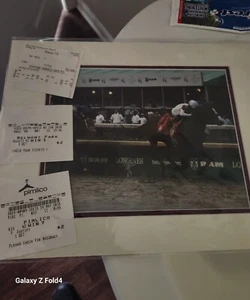 2018 KENTUCKY DERBY TRIPLE CROWN WINNER JUSTIFY - Un-cashed ALL 3 WIN TICKETS - Picture 1 of 4