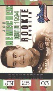 2003 Wheels American Thunder Rookie Thunder #RT23 Joe Nemechek