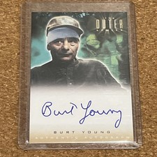 OUTER LIMITS SEX CYBORGS & SCIENCE FICTION A9 BURT YOUNG AUTOGRAPH ROCKY