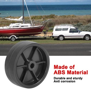 Super Duty Replacement Caster Wheel Marine Style Trailer Tongue Jack 6" 1200lbs - Picture 1 of 6