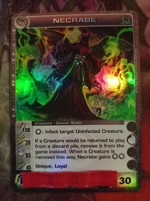 NECRABE CHAOTIC TCG  BTD LP/NM - Image 1 of 2