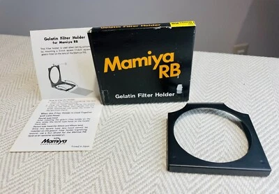 Mamiya Gelatin Filter Holder for RB Lens Front- W/Box- Japan - Image 1 of 4
