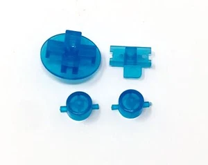 DMG Game Boy Original Replacement Buttons Clear - Picture 1 of 6