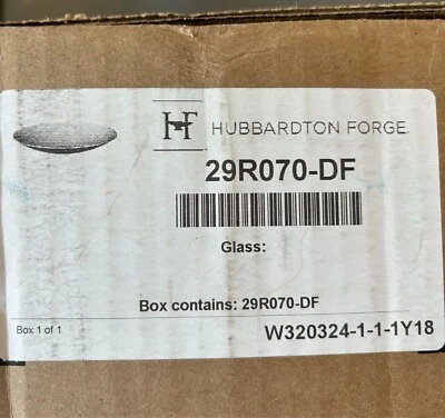 HUBBARDTON FORGE 玻璃 #29R7070-DF 适用于 EXOS 139600 — 第 1/4 张图片