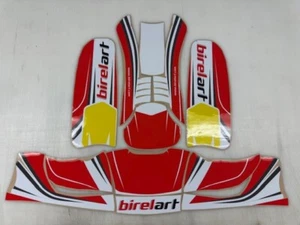 BIREL 509 GRAPHICS KIT THICK KART KARTING SIDE PODS NOSE BUMPER FUEL GAS TANK - Foto 1 di 9