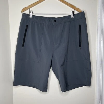 DKNY Comfort Travel Shorts With Stretch Mens Size XL  1 Pocket Zipper Broken - Image 1 of 4