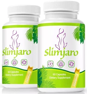 (2 Pack) Slimjaro Capsules Slim Jaro to Support Advanced Weight Loss & Energy - Picture 1 of 4