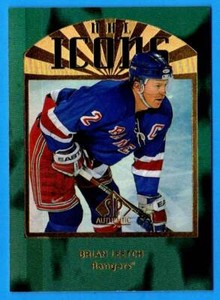 Brian Leetch 1997-98 SP Authentic #139 (ex-mt) New York Rangers