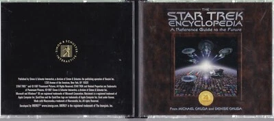 Vintage Star Trek Encyclopedia: A Reference Guide to the Future (PC, 1997) - Image 1 of 2