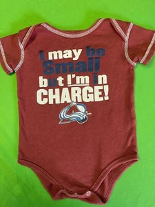 NHL Colorado Avalanche Maroon Bodysuit 18 months - Picture 1 of 4