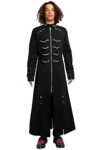 Tripp NYC Reaper Trench Coat - Goth, Punk, Street Goth - Picture 1 of 10