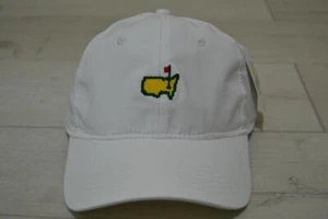 Cappello Masters Agopuntura Logo Augusta Nazionale Golf Mazza Cappello Bianco Slouch Frontale - Foto 1 di 4