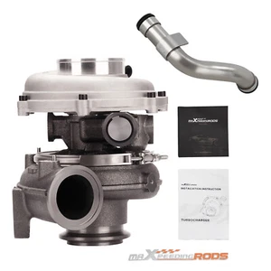 GT3782VA Billet Turbo Oil Line Kit for Ford F-250 F-350 6.0 L V8 Super Duty - Picture 1 of 15