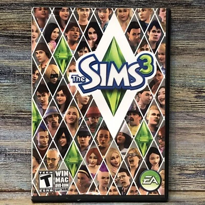 The Sims 3 PC WinMAC DVD-ROM Software Game EA 2009 Rated T Case Game & Manual - Image 1 of 4