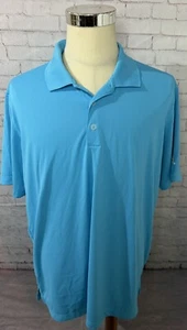 Adidas Golf Größe XL Herren Active Poloshirt Kurzarm Blau - Bild 1 von 7