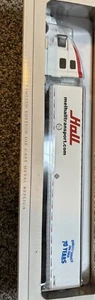 MEL HALL Transport VOLVO 770 53' Van Trailer 1:64 Spec-Cast NIB - Picture 1 of 3