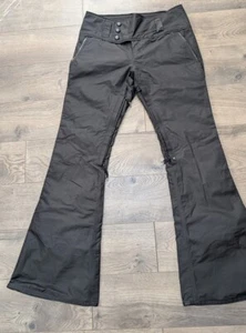 Pantalones de esquí Holden para mujer negros pierna acampanada snowboard talla S - Imagen 1 de 13
