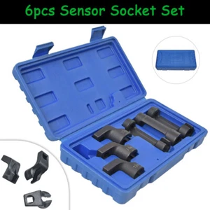 6pc 3/8" Drive Exhaust Gas Temperature EGT DPF Socket Sensor Tool Set 13-14-17mm - Picture 1 of 10