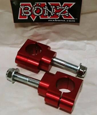 BAR MOUNTS HONDA CR250 CR250R CR 250 1999-2007 HANDLEBAR CLAMPS 1-1/8" 28mm BAR - Image 1 of 4