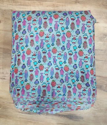 25 Yard Indian Cotton Handmade Print Fabric Sanganeri Hand Block Printed Fabric - Image 1 of 3