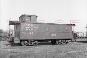 Toronto, Hamilton & Buffalo (TH&B) Caboose 63 - 8x10 Photo - Picture 1 of 1