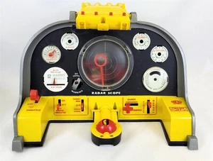 Vintage 1950er Ideal Kampfjet Spielzeug Cockpit Steuerkonsole ~ T206 - Bild 1 von 23