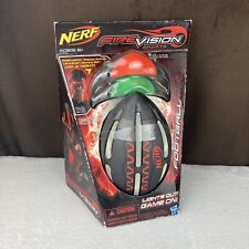 NEW! NERF Fire Vision Sports Light-Up Glowing Football NOS 2011 Hasbro 2 Frames!