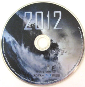 2012 (Blu-ray, 2009) Sci-Fi, NO CASE, Read Descript Section - Imagen 1 de 1