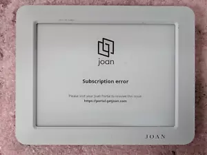 JOAN 6 Wireless Meeting Room Booking Management Device Display *AS IS* | O228 - Picture 1 of 8