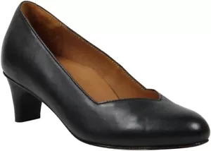L' AMOUR DES PIEDS DAMEN JOZEFA SCHWARZ LEDER SCHUHE PUMPS GRÖSSE 11 UVP $ 299 - Bild 1 von 17