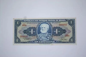 Brasil 1 Cruzeiro - 1955 Sign 3 #1801-2700 PIC 150 - UNC - Picture 1 of 2