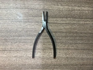 Vintage 4” Precision Flat Nose Smooth Non Serrated Jaw pliers made in Germany - Picture 1 of 7