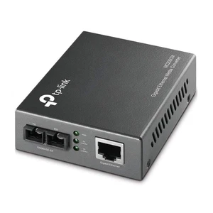 Konwerter mediów TP-Link MC200CM Gigabit Ethernet, 2 porty światłowodowe SC, 1 RJ - Zdjęcie 1 z 7