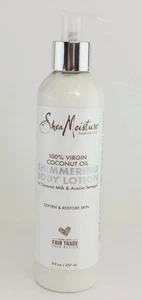 Shea Moisture 100% Virgin Coconut Oil Shimmering Body Lotion With Acacia Senegal - Picture 1 of 2