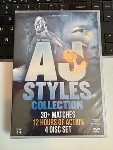 Sealed TNA The Essential AJ Styles Collection DVD Impact WWE ROH NJPW NEU OOP - Bild 1 von 2