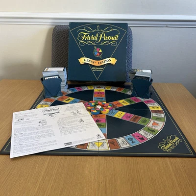 Trivial Pursuit Genus Edition 1995 Complete Vintage Parker Hasbro - Image 1 of 4