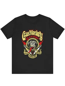 Men's Graphic T-Shirt with Trendy Monkey Print for Casual Style - Picture 1 of 7