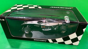 MINICHAMPS 1:18 McLAREN MERCEDES MP4-18 TESTCAR 2003 K. RAIKKONEN - Mint In Box - Picture 1 of 4