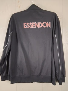 Vintage Official Essendon Jacket AFL Bombers Mens Large Full Zip Windbreaker - Bild 1 von 10
