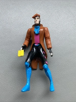 "Figura de 3"" Gambito Heavy Metal Marvel Posable Die-Cast Toy Biz" Foto 1 de 4