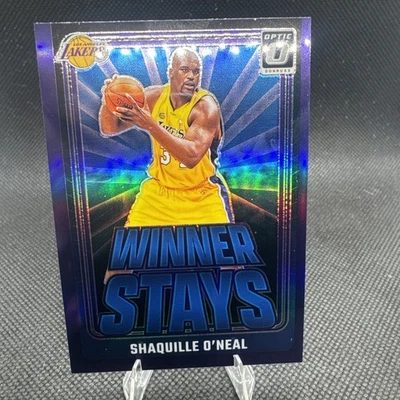 2024-25 Panini Donruss Optic - Winner Stays Shaquille O'Neal #11 Purple Prizm - image 1 of 2